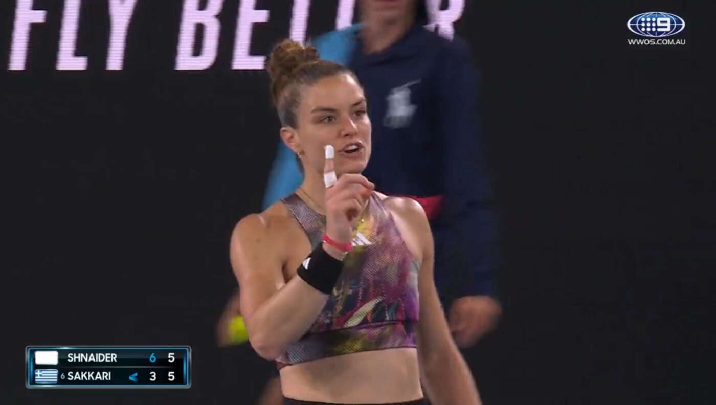 Maria Sakkari, reacție „de cartier” la Australian Open! Grecoaica și-a amenințat adversara: „Dacă mai țipă o dată în fața mea…” | VIDEO