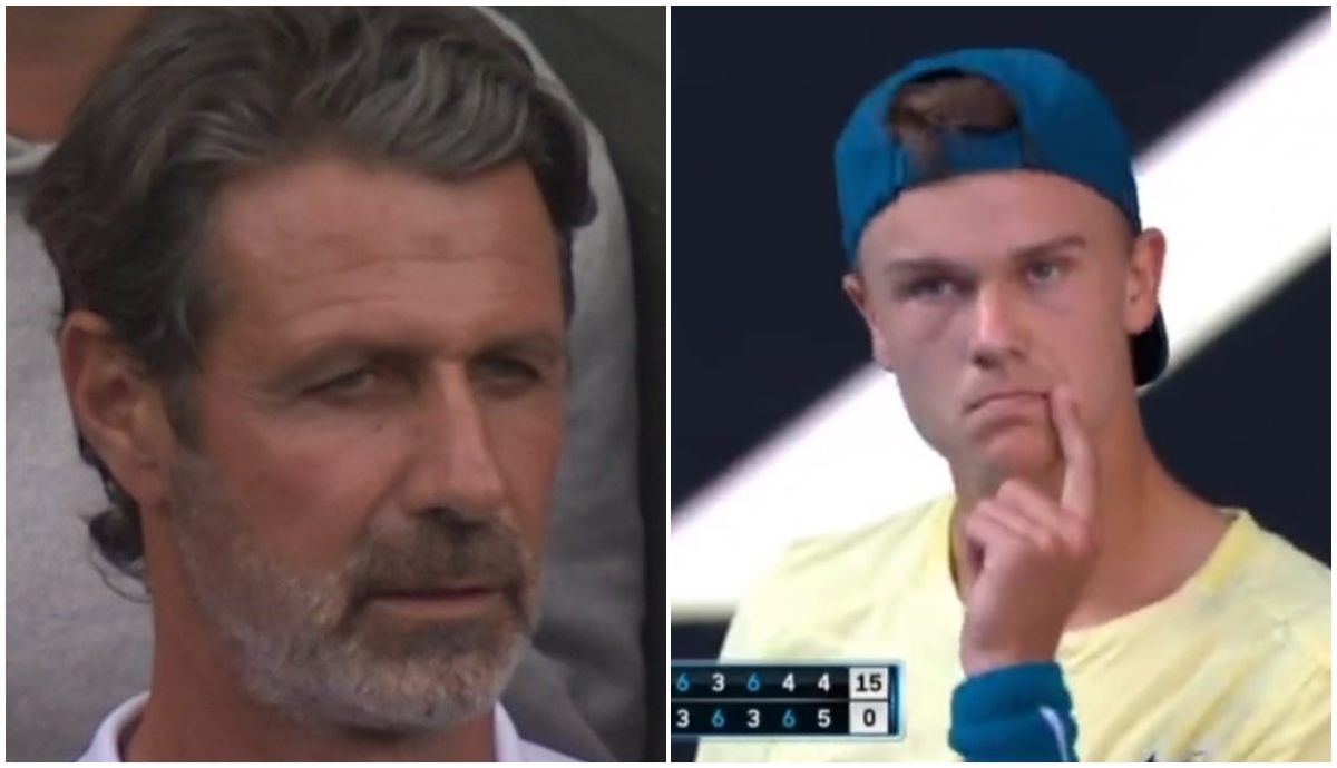 Patrick Mouratoglou, umilit în văzul tuturor la Australian Open: „Ciocul mic!” Gest sfidător la adresa antrenorului Simonei Halep, făcut de celălalt elev al său | VIDEO