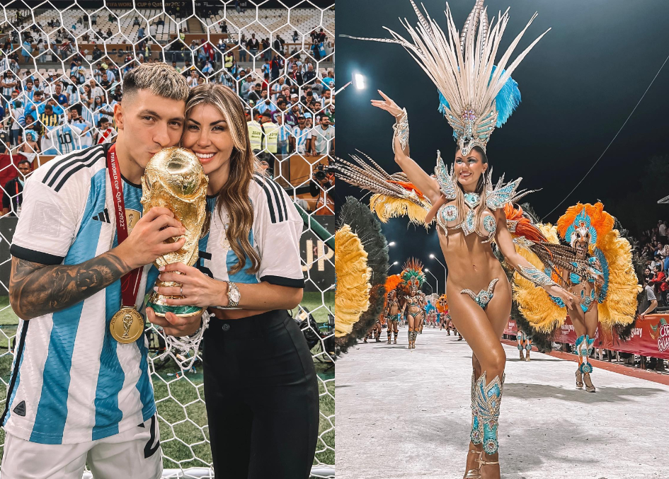 Muri Lopez a renunțat la inhibiții la carnavalul din Argentina! Iubita starului argentinian a atras toată atenția cu ținuta ei spectaculoasă  | GALERIE FOTO