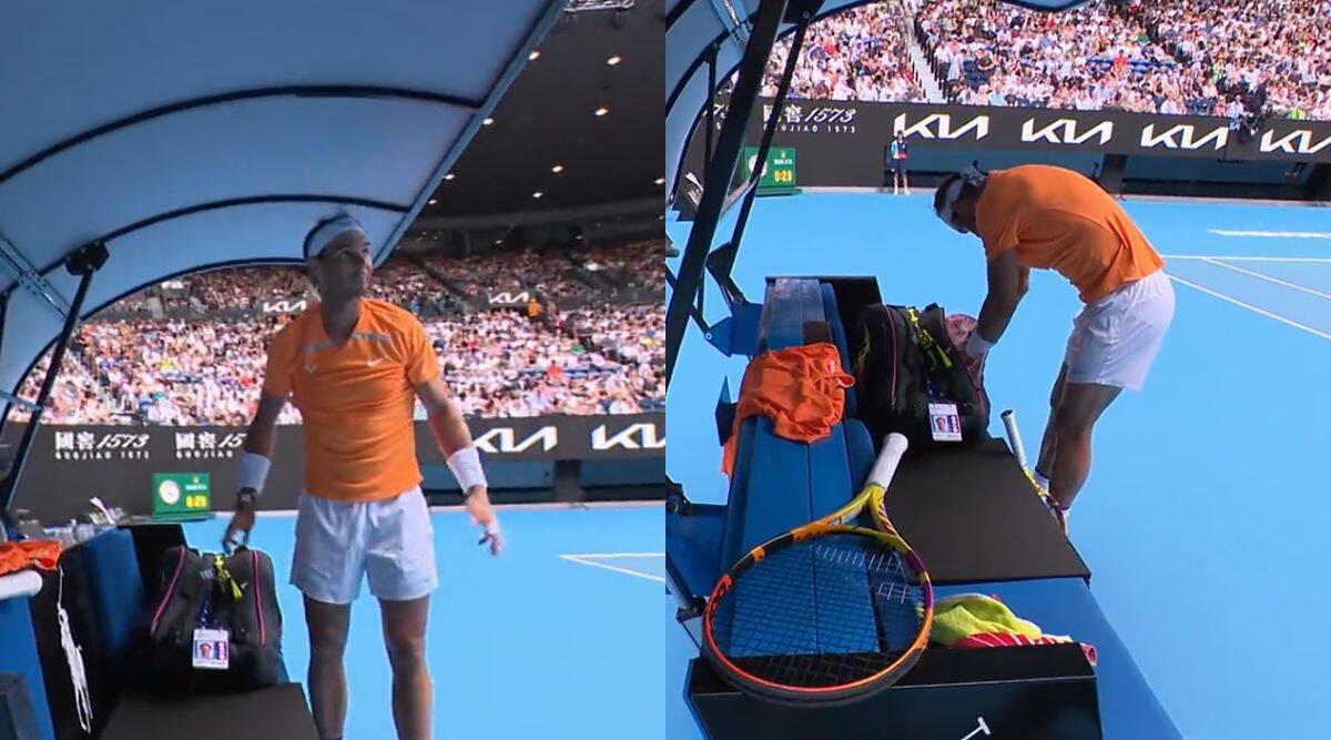 Bătăi de cap pentru Rafael Nadal în turul I la Australian Open! Cine l-a sabotat pe campionul en-titre: „Mi-a luat racheta!” VIDEO