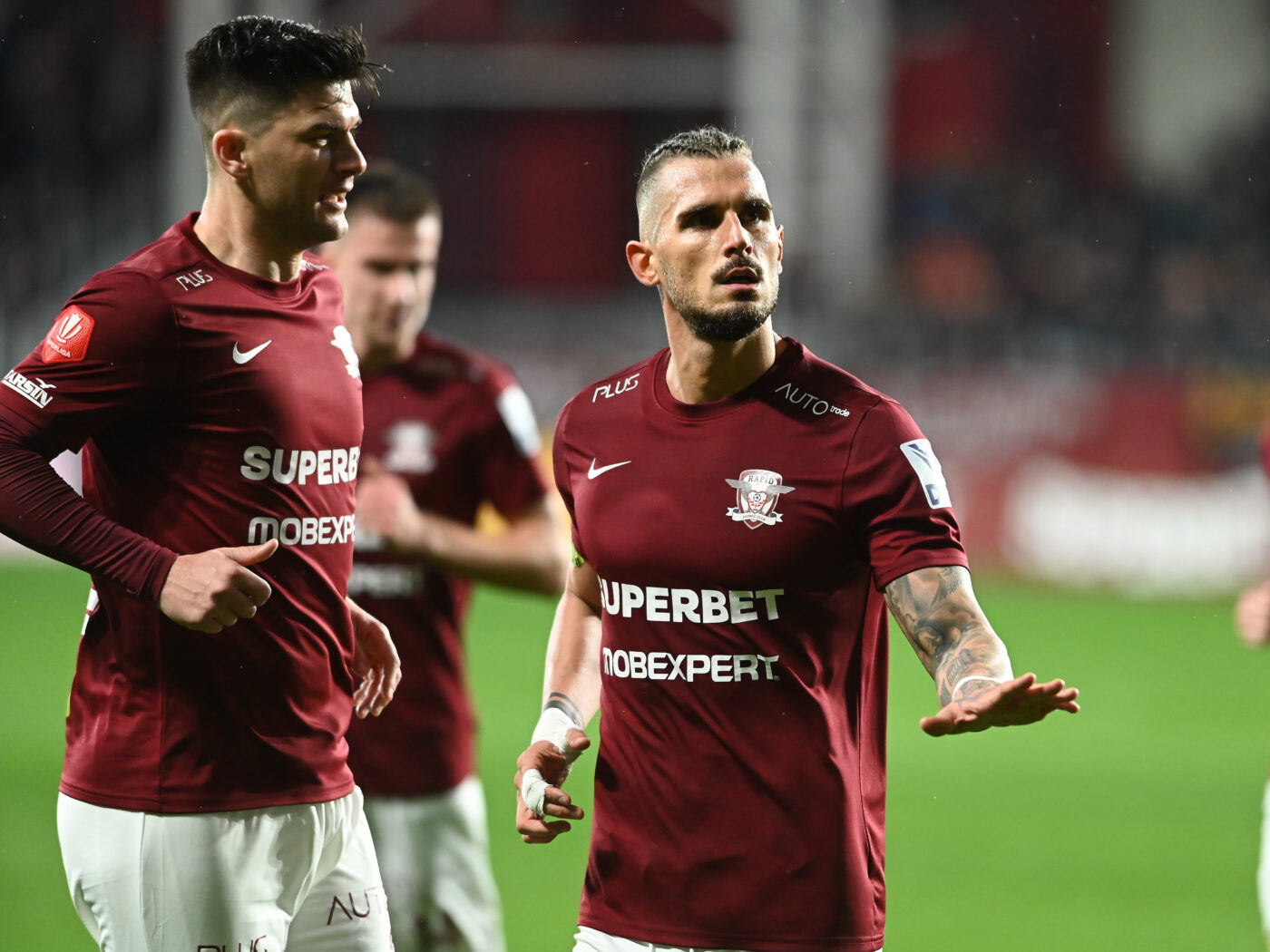 Dan Petrescu își plânge în pumni! Marko Dugandzic face spectacol pe Giulești! Atacantul dat afară de la CFR Cluj, primul hattrick din carieră în meciul Rapid – Sepsi OSK