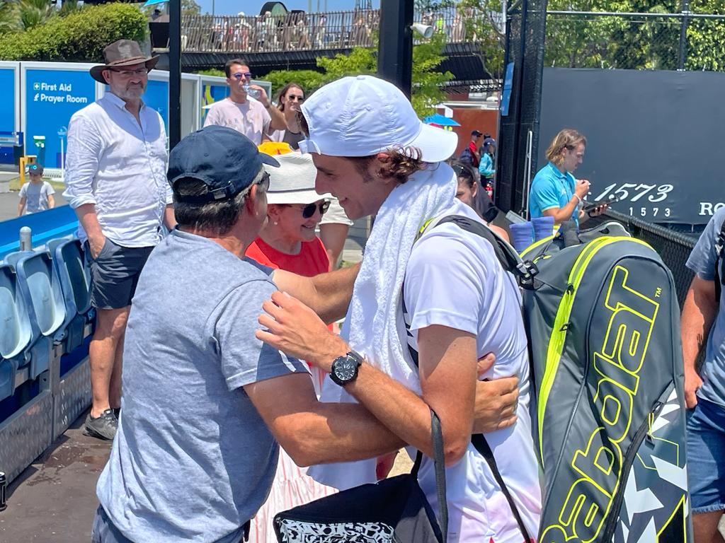 Corespondență Australian Open 2023 | Cum a ajuns Alex Coman să fie antrenat de Andrei Pavel! „E interesant modul în care abordează strategic un meci” | FOTO EXCLUSIV