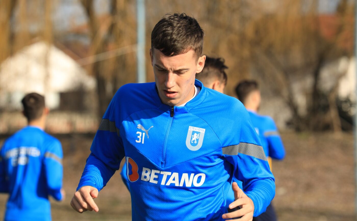 Alex Işfan e convins: „Am făcut un pas important semnând cu o forță a campionatului”. Ce l-a impresionat la Universitatea Craiova şi ce spune despre meciul cu Hermannstadt
