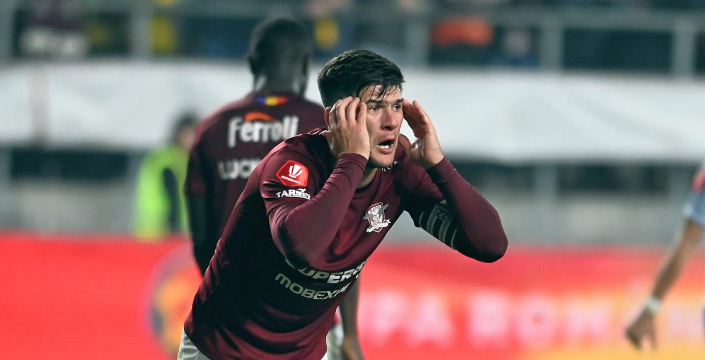 Lucian Burchel, luat peste picior de Cristian Săpunaru. Căpitanul lui Rapid a râs copios de CV-ul șefului Școlii de Antrenori