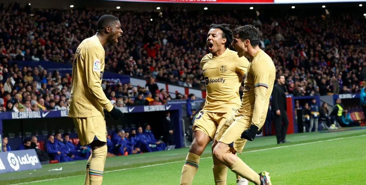 Barcelona, victorie la limită în meciul cu Atletico Madrid! Scandal pe finalul partidei și catalanii rămân pe primul loc în La Liga