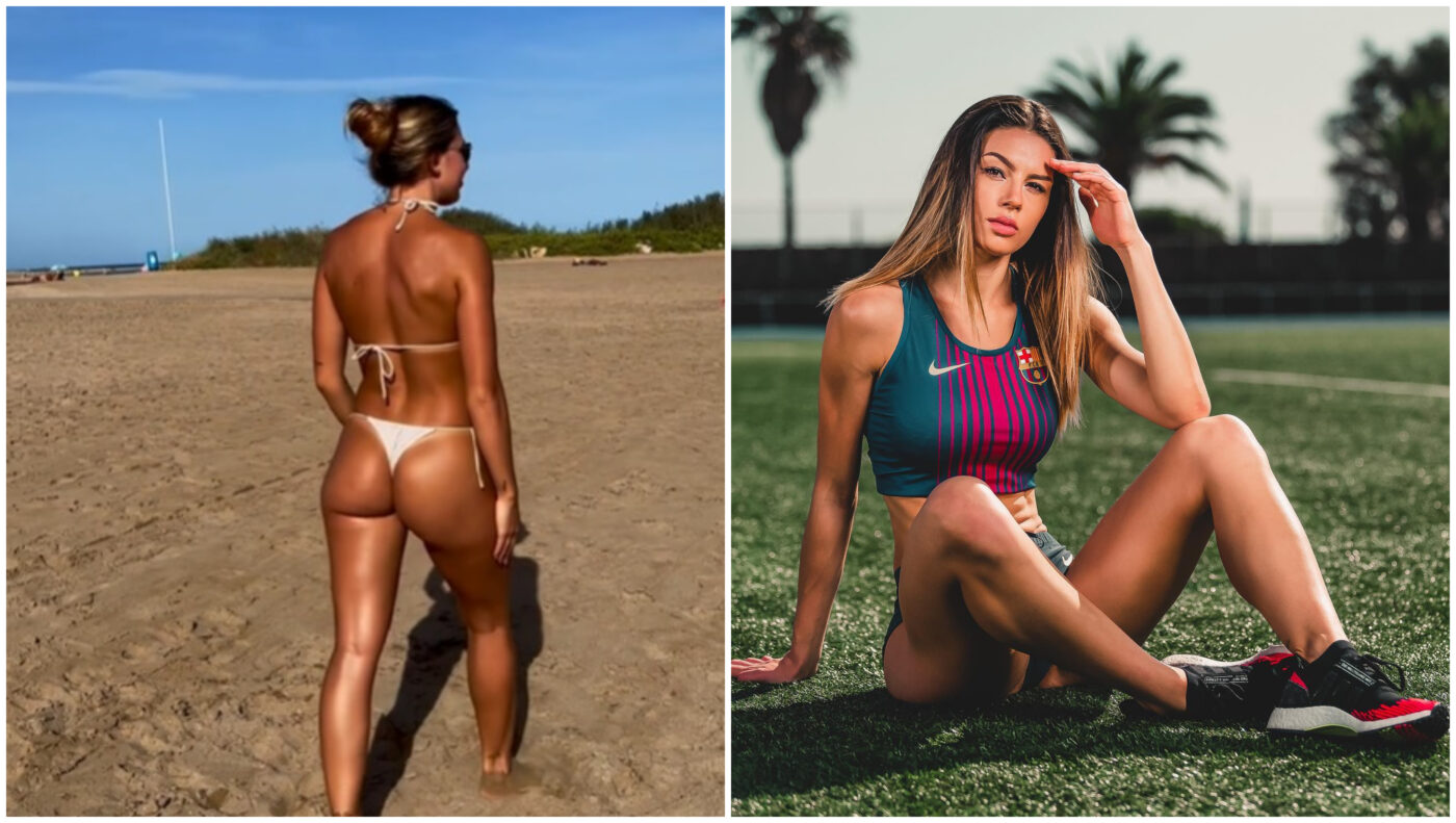 Sportiva moldoveancă de la FC Barcelona a „explodat” Instragram-ul: „Ești zeița spectaculară și extraordinară!” | GALERIE FOTO