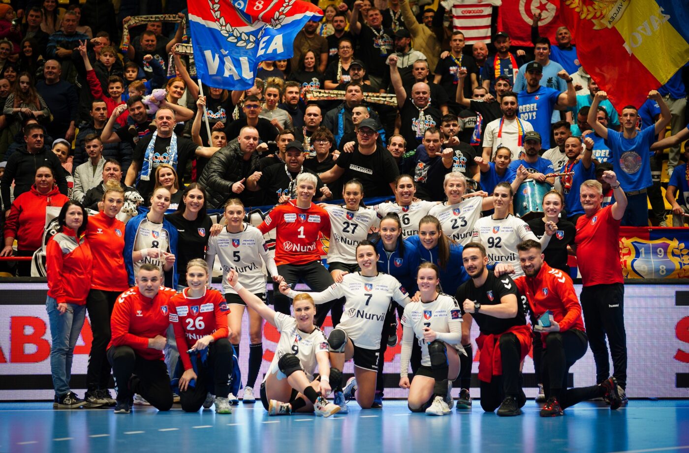 Vâlcea mai are un pas până la de sferturile EHF European League