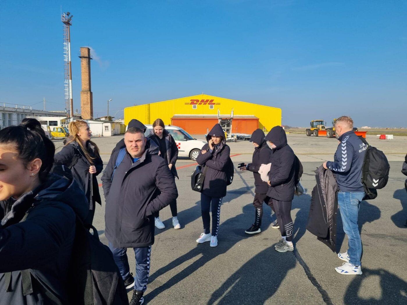 Echipa de handbal SCM Rm. Vâlcea, întârziată de ceață în drumul spre Ungaria