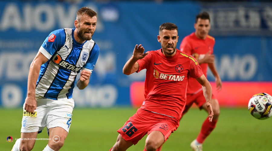 FCSB și Universitatea Craiova relansează lupta la titlu pe Arena Națională, în duelul rundei cu numărul 26
