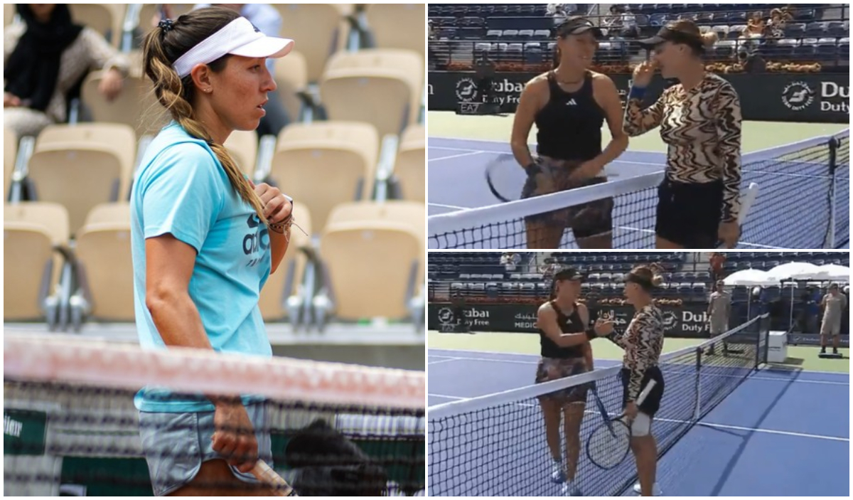 Moment inedit surprins după meciul Ana Bogdan – Jessica Pegula de la Dubai! Ce i-a spus cea mai bogată tenismenă româncei, la fileu | VIDEO