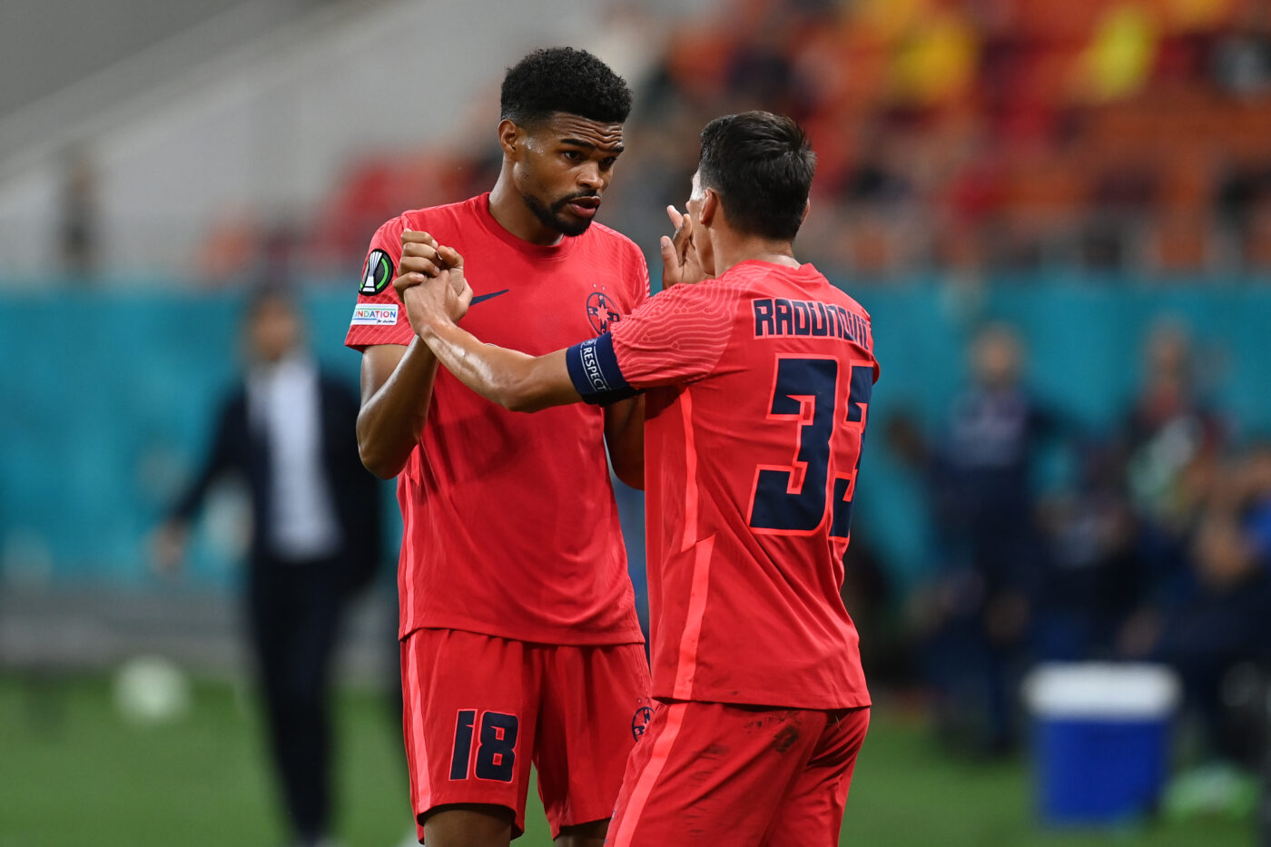 Malcom Edjouma continuă forma bună la FCSB! Francezul, gol cu FC Voluntari după o fază superbă | VIDEO
