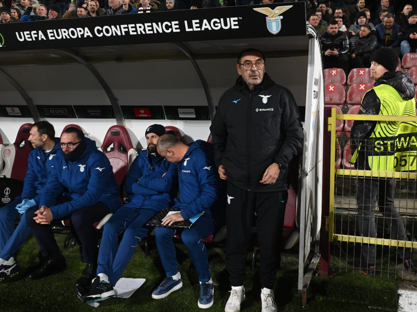 Maurizio Sarri a criticat organizarea meciului CFR Cluj – Lazio: „Terenul a fost impracticabil”. Răspuns fabulos când a fost întrebat despre următorii adversari: „Nici nu știu ce echipe sunt”