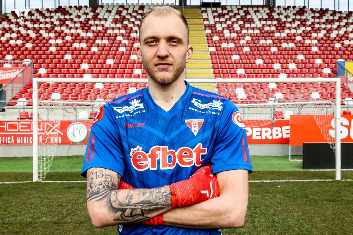 UTA Arad l-a transferat pe fostul portar al naționalei Ucrainei: „Îi urăm bun venit și la cât mai multe meciuri fără gol primit”