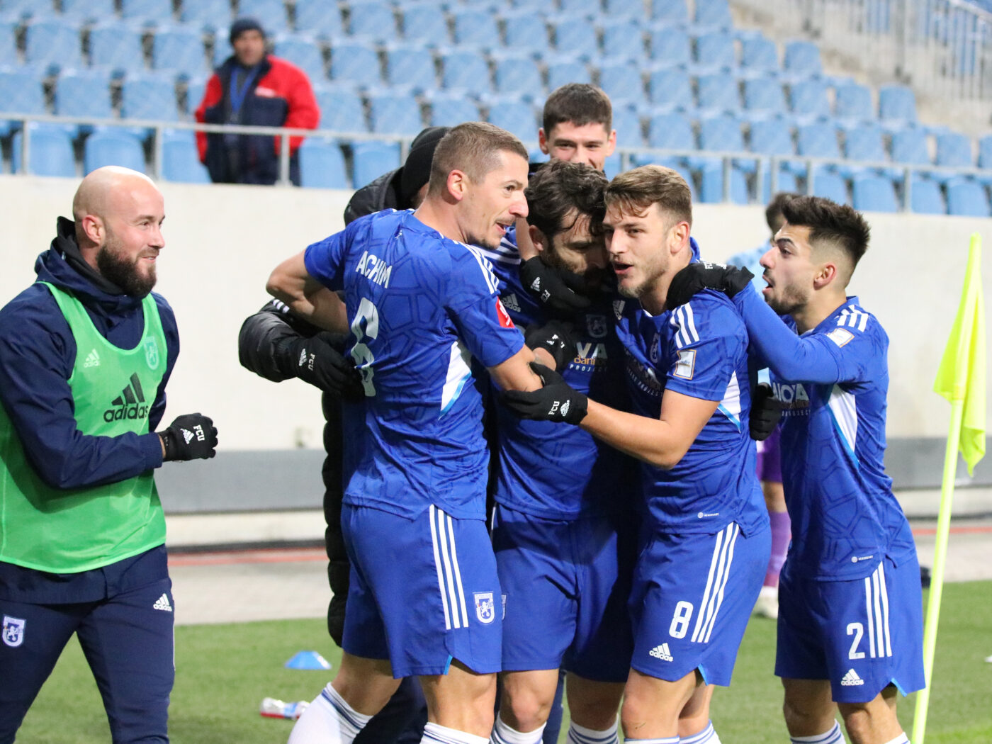 FC U Craiova – U Cluj 5-0, în etapa a 24-a din Superliga | Oltenii, dezlănțuiți fără spectatori în tribune!