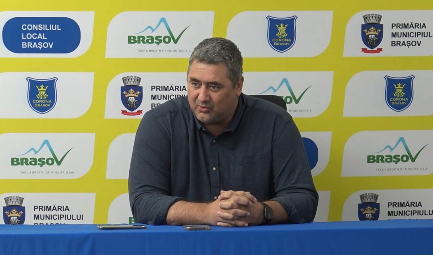 Corona Brașov, buget diminuat spre surprinderea lui Alexandru Dedu: „Acest club are posibilități imense, acum depinde de comunitate”