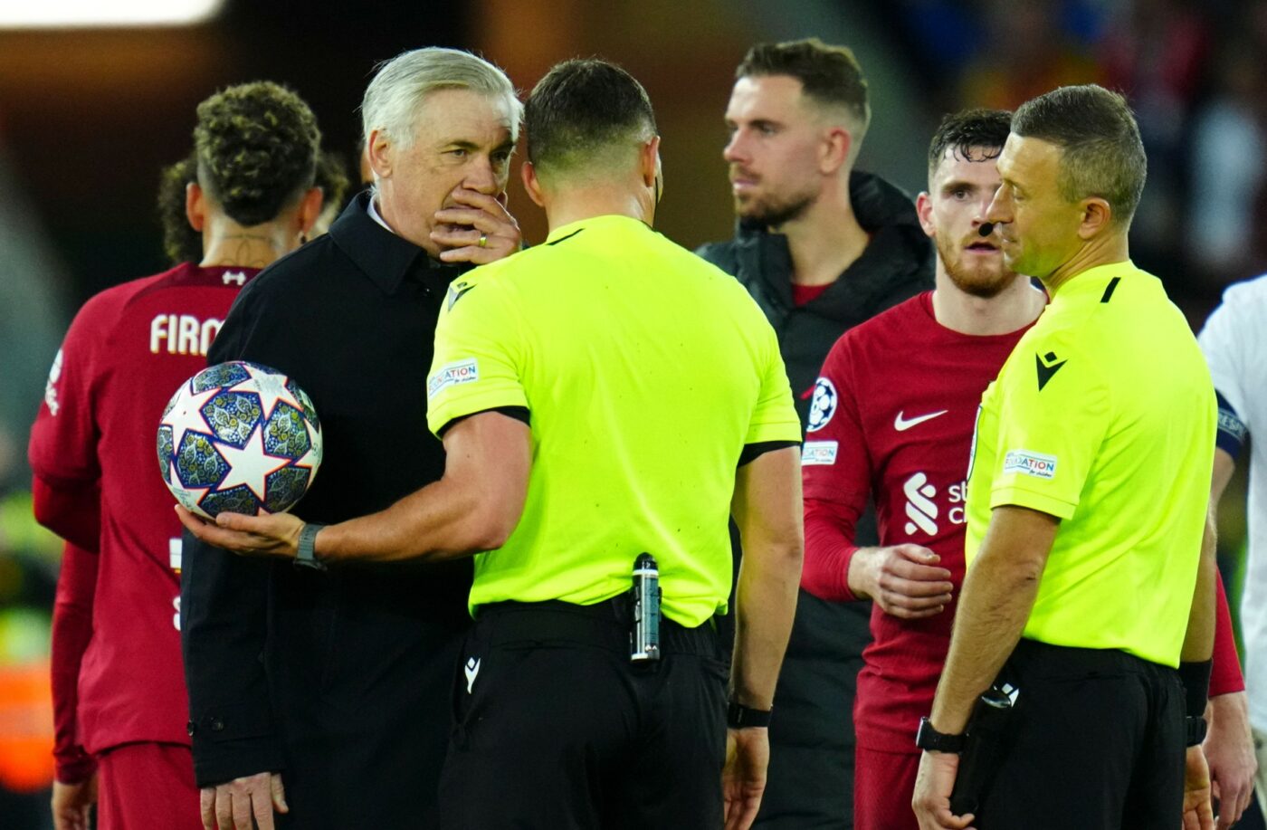 Coșmarul retrăit de Carlo Ancelotti când Liverpool o conducea pe Real Madrid cu 2-0, legat tot de românul Istvan Kovacs: „M-am gândit la acel meci”