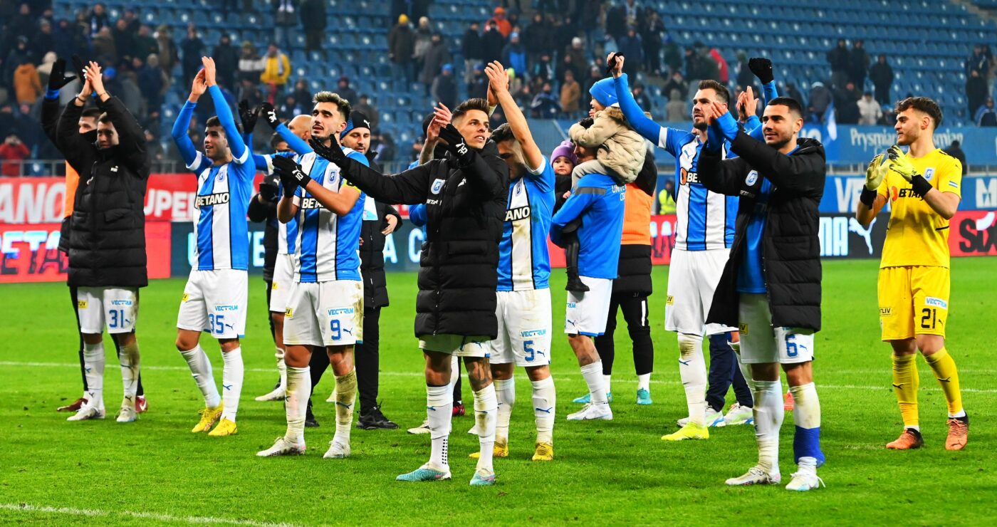 Ce jucători ai Universităţii Craiova a remarcat Sorin Cârţu după derby-ul cu CFR Cluj: „Au calitate și au venit cu un plus în exprimarea echipei”