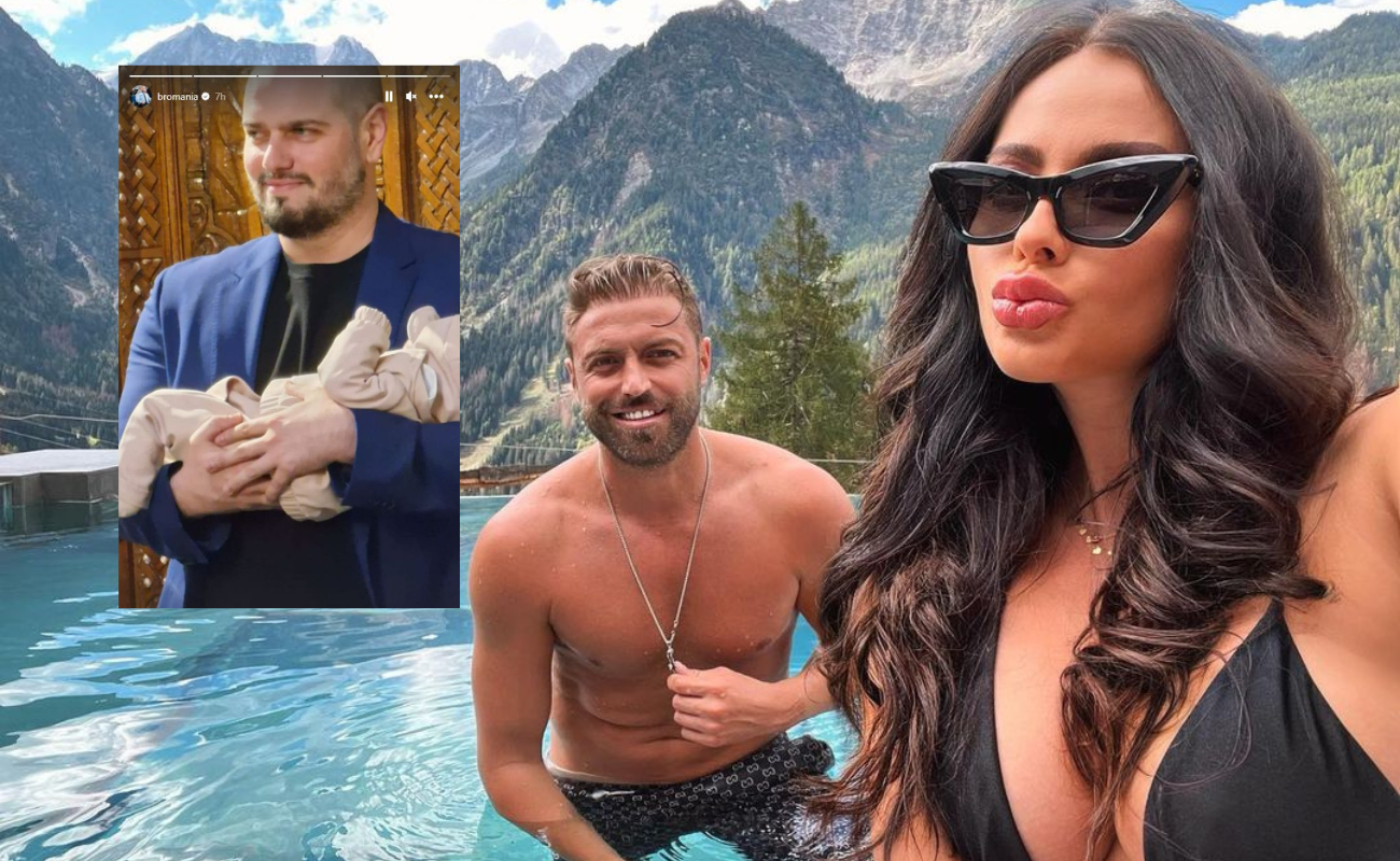 Cristi Pulhac și soția Raluca, în culmea fericirii! Fostul fotbalist și-a botezat copilul: „Suntem super încântați!” | FOTO