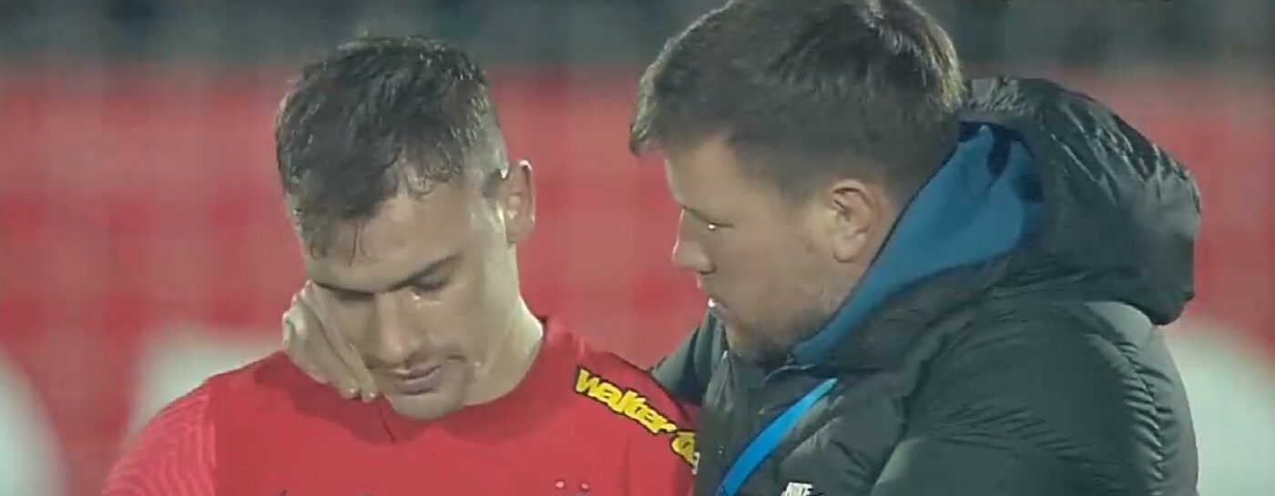 Mesajul dur al lui Basarab Panduru pentru Darius Olaru, după ce fotbalistul a început să plângă pe teren: „N-ai cum să fii căpitan!”