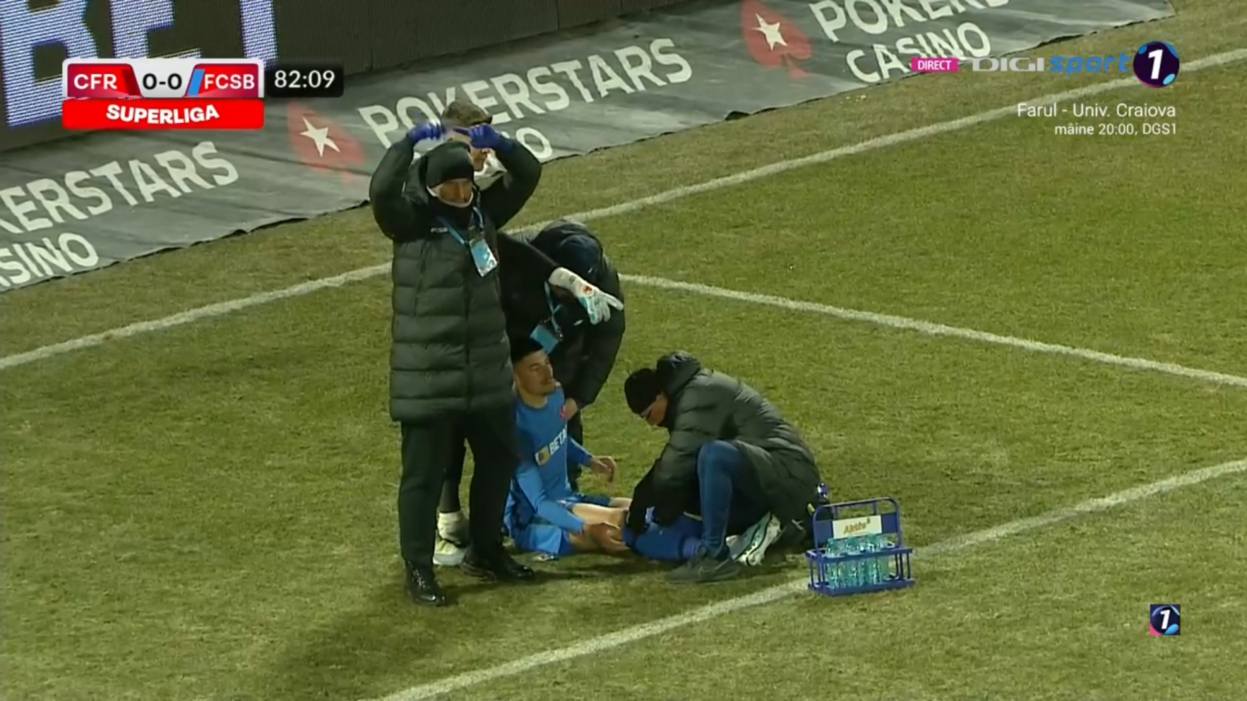 Meme Stoica, noi detalii despre starea de sănătate a lui Iulian Cristea! De ce a cerut să fie schimbat în derby-ul CFR Cluj – FCSB. „Din minutul 68 a tras de el!” Când va reveni pe teren