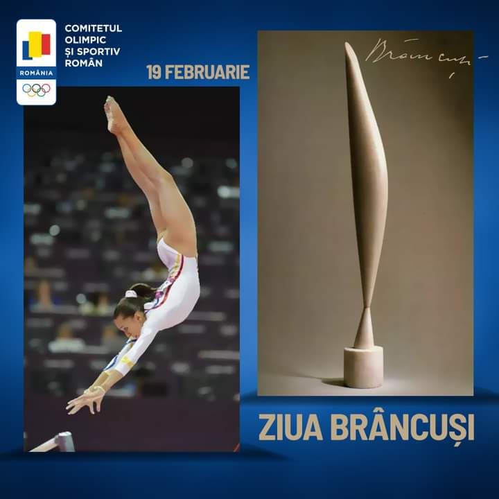 Ziua Constantin Brâncuşi! Cine e gimnasta care pare că a dat viață sculpturii „Pasărea Măiastră”