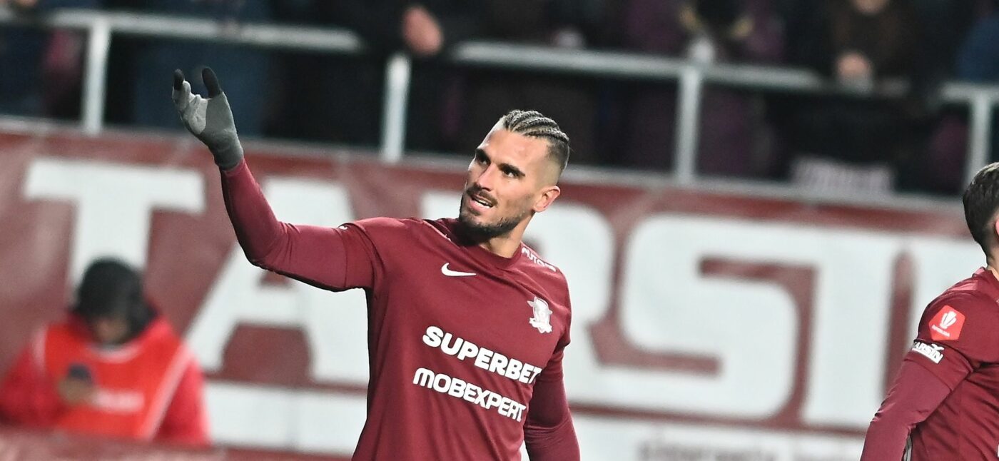 Marko Dugandzic, ținta ironiilor după ce s-a făcut de râs de la 11 metri! Ce a putut să pună FC U Craiova la stația de amplificare după ratarea uriașă a fotbalistului de la Rapid