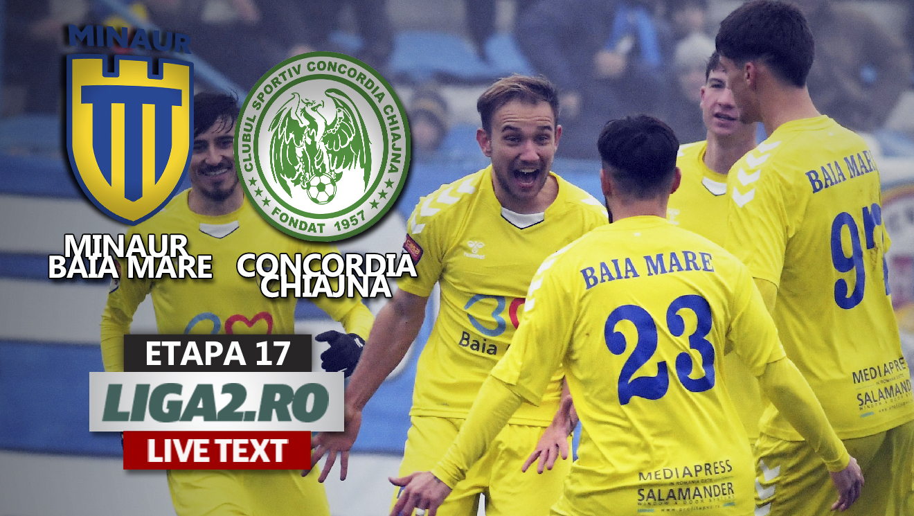Concordia Chiajna se impune la limită, chinuit la Baia Mare, inclusiv în inferioritate numerică. Mediop Ndiaye le permite ilfovenilor să spere în continuare la play-off