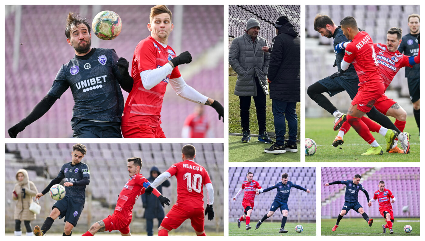 Poli Timișoara, învinsă de Corvinul Hunedoara sub privirile lui Cosmin Contra, pe părăsitul ”Dan Păltinișanu”