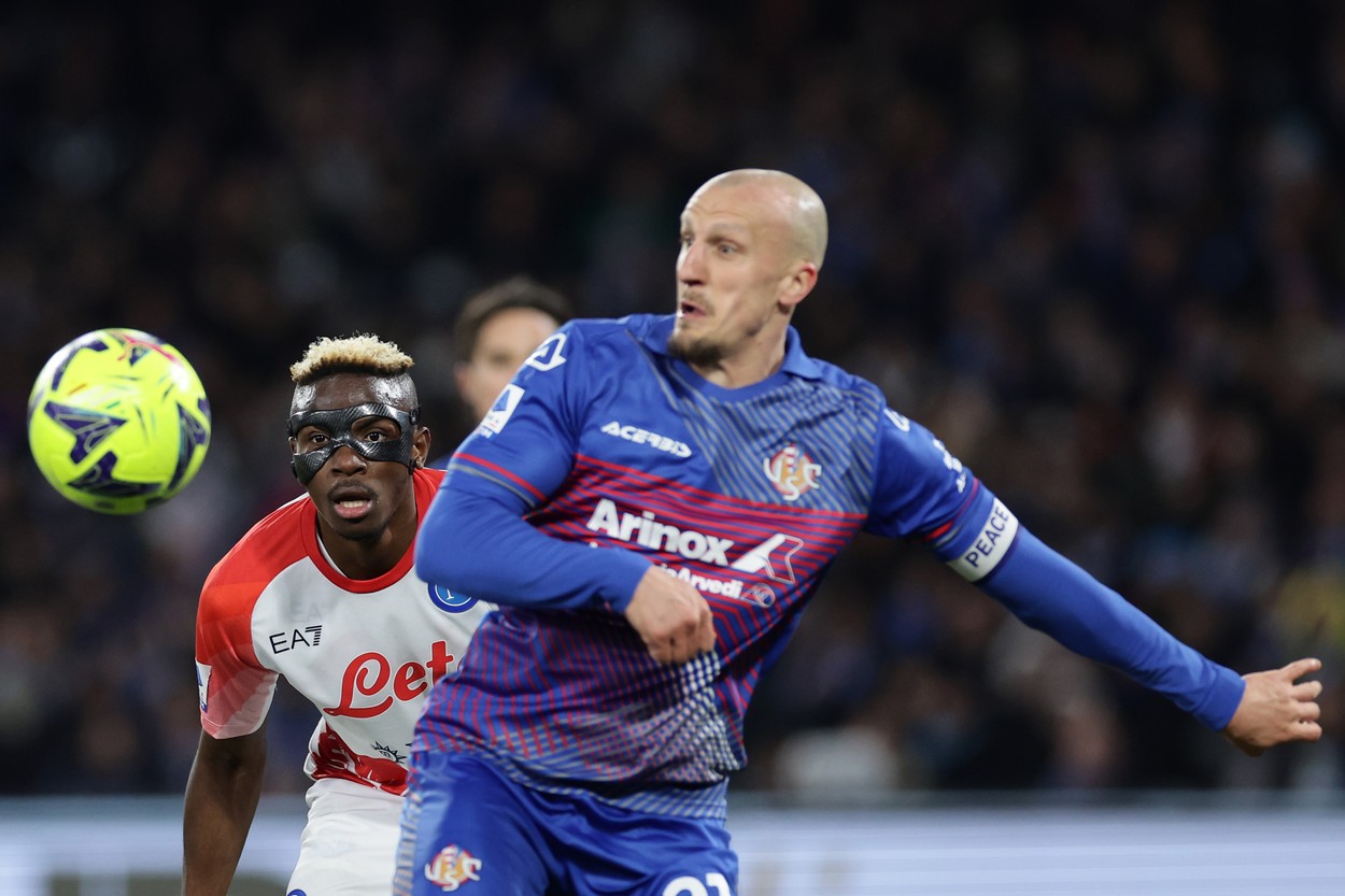 Cremonese nu a putut să facă față liderului Napoli! Nota primită de Vlad Chiricheș, după ce echipa sa a pierdut la scor de neprezentare