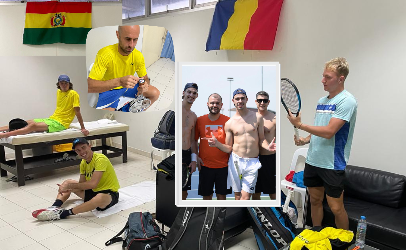 Corespondență din Bangkok | ProSport vă prezintă prin ce trece naționala României de Cupa Davis în Thailanda: tricolorul, înlocuit de un drapel neidentificat + o sfoară în loc de clanță | VIDEO