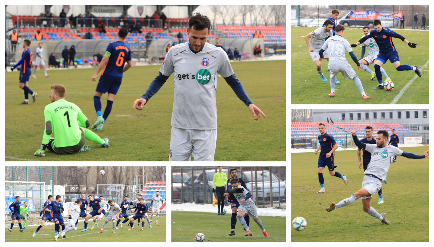 VIDEO | Bogdan Chipirliu, decisiv în amicalul dintre Steaua și Metaloglobus. Golgheterul Ligii 2 a înscris după o combinație superbă cu Chunchukov