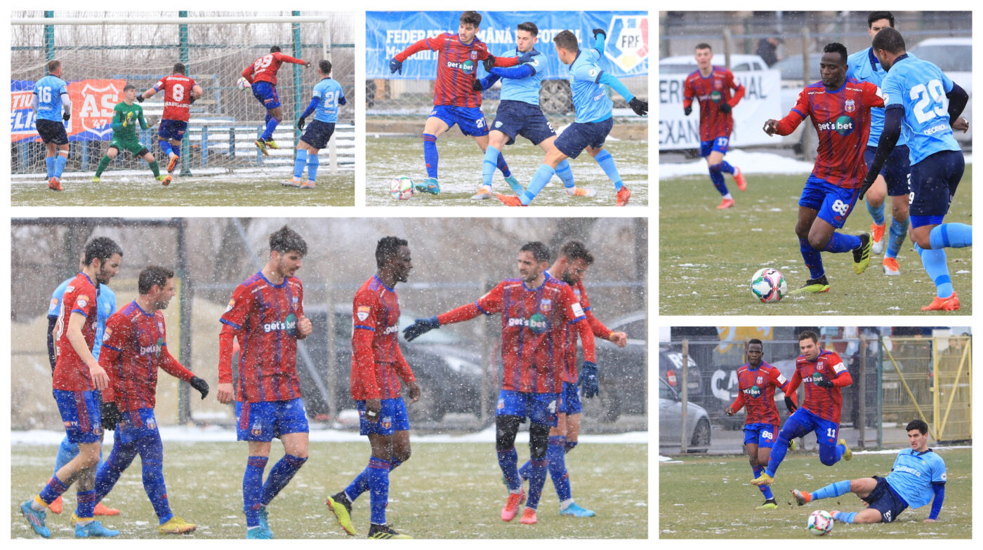 VIDEO | Steaua înșiră victoriile în amicale. Ultima victimă din Ghencea: Progresul Spartac