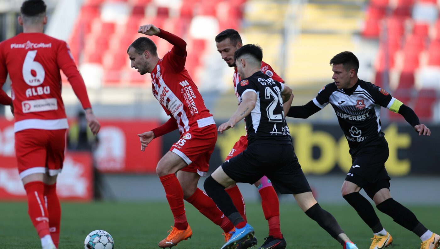 Hermannstadt – UTA Arad 0-0, Live Video Online, în etapa 26 din Superliga | S-a reluat partida!