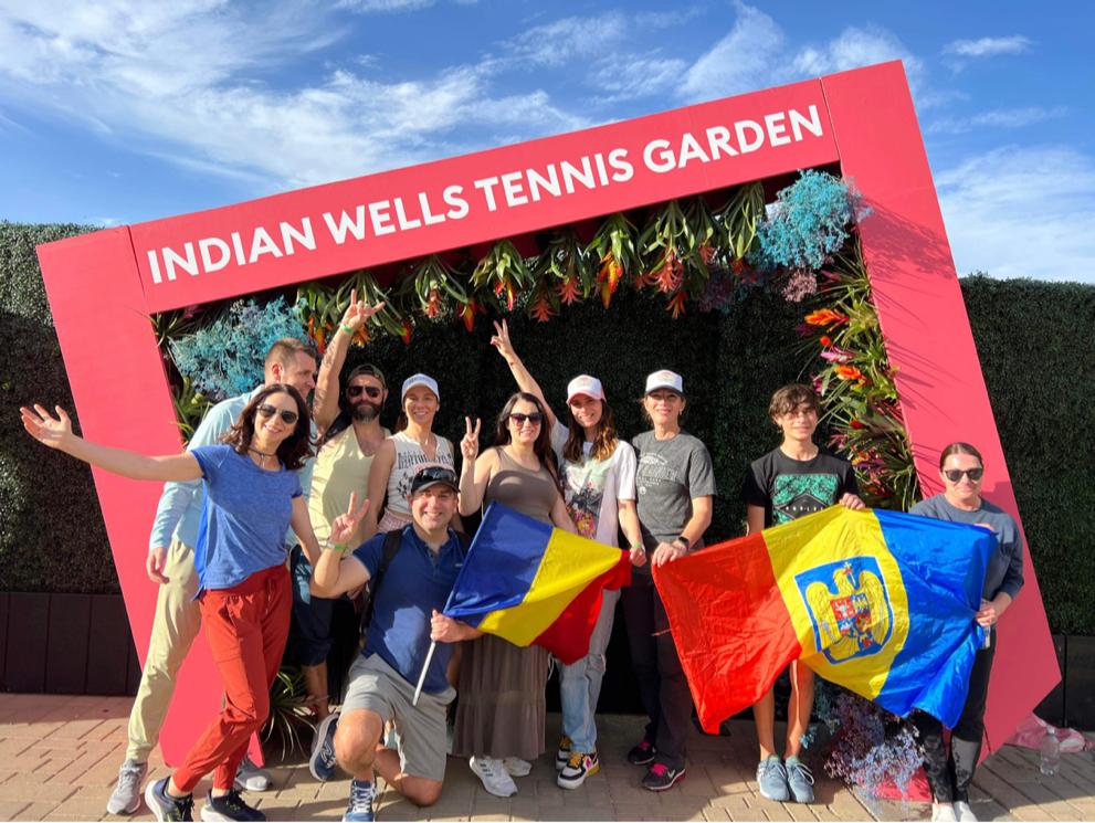 CORESPONDENȚĂ SPECIALĂ DE LA INDIAN WELLS | Românii prezenți, demonstrație de creativitate spontană. Sorana Cîrstea a fost impresionată total: „Cea mai tare galerie din tenisul mondial” | EXCLUSIV