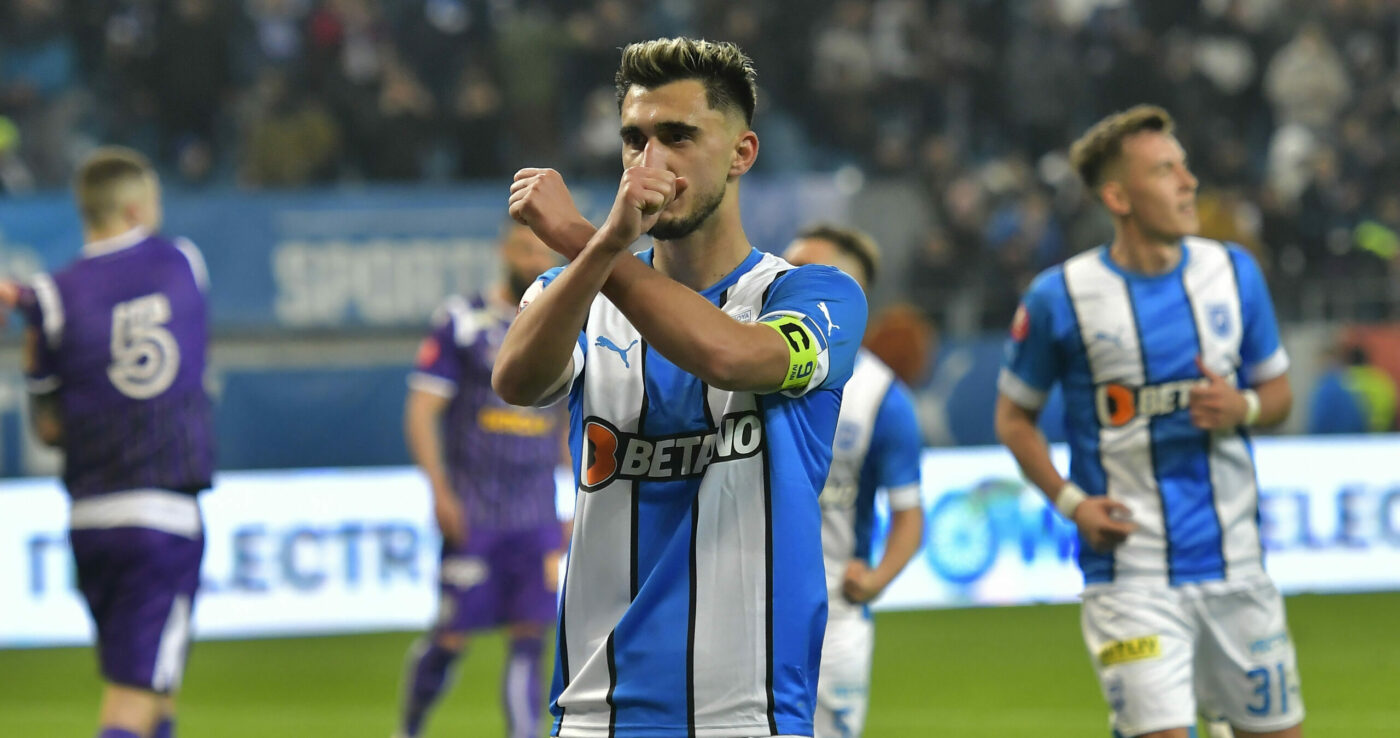 Andrei Ivan, eroul Universității Craiova în meciul cu FC Argeș: „Am mai ieșit la lumină”