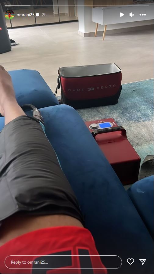 Bilel Omrani se recuperează după ultima accidentare suferită. Sursa foto: Instagram.com/omrani25