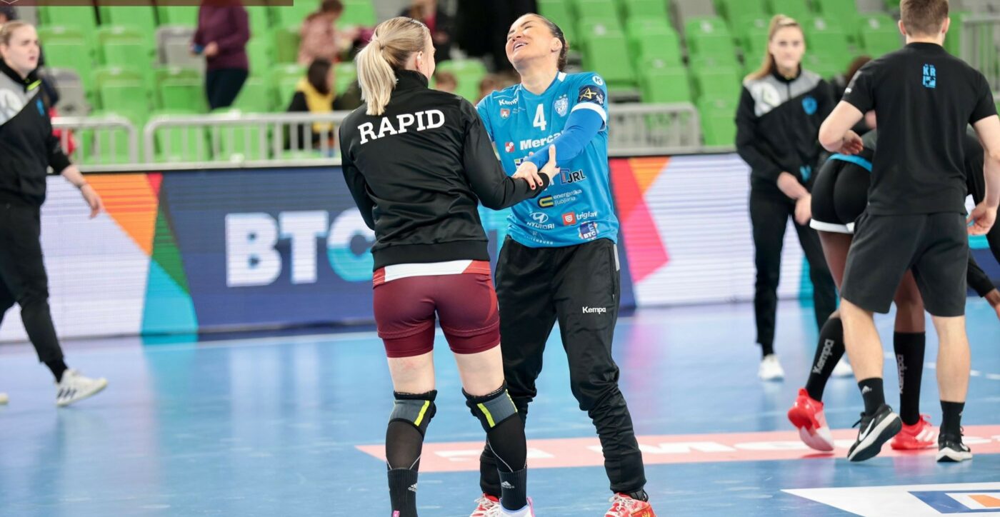 Ce a făcut Rapid în meciul cu Krim Ljubljana, din turul play-off-ului pentru sferturile de finală din Liga Campionilor