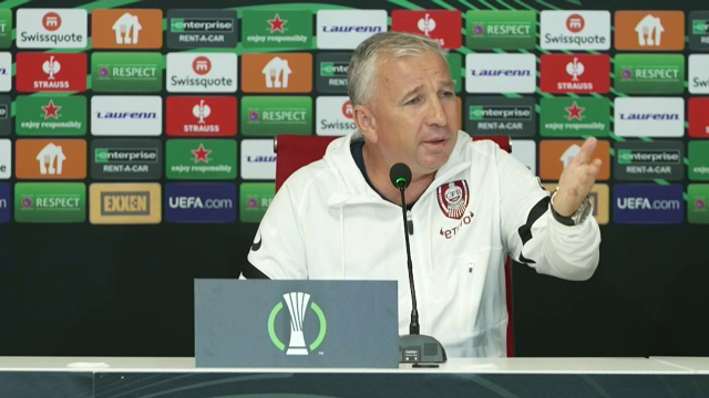 Dan Petrescu, scandal după CFR Cluj – U Cluj. „Unde e respectul pentru o legendă?” Antrenorul a înjurat în direct