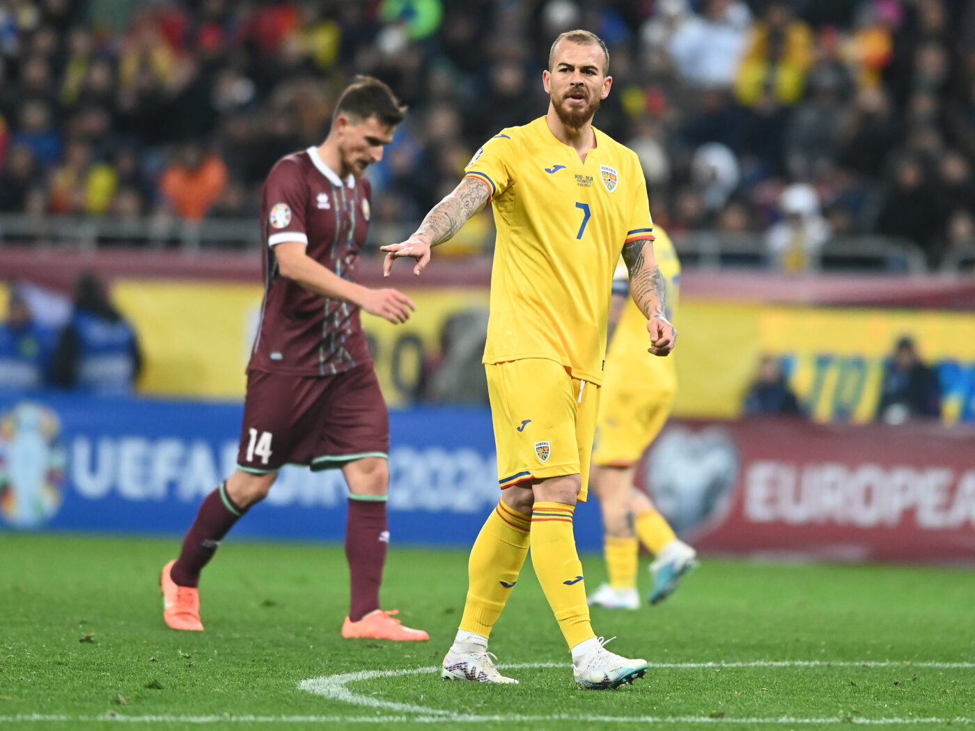 Denis Alibec îi răspunde lui Marius Șumudică, după ce antrenorul a spus că România va termina pe locul 4 în preliminariile pentru EURO 2024