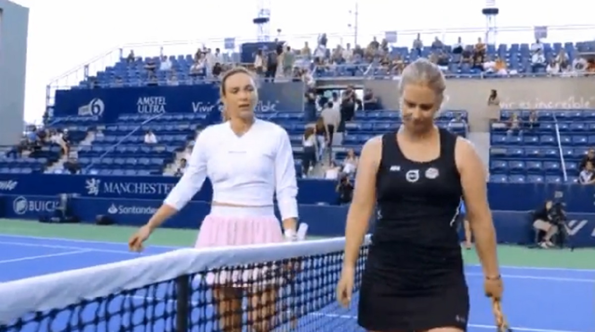 Gestul de neînțeles făcut de Donna Vekic în momentul în care adversara s-a întors cu spatele! Croata a stârnit controverse după calificarea în semifinale la Monterrey | VIDEO