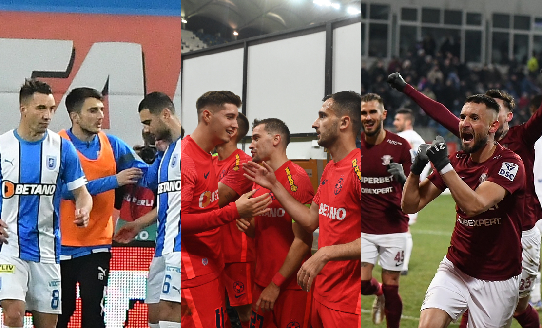 FCSB, Rapid și Universitatea Craiova, veste excelentă! Motivul pentru care rivalele din play-off-ul Superligii vor lua mai mulți bani din drepturile TV