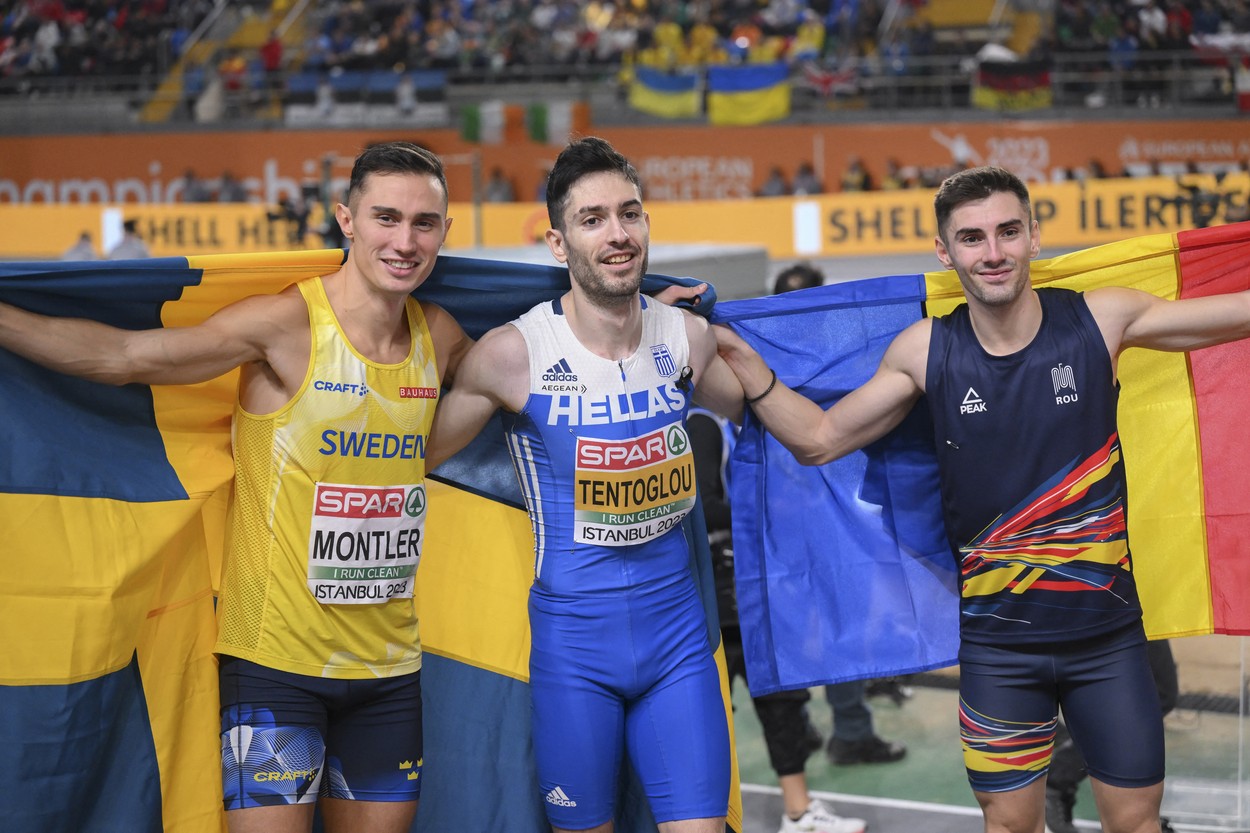 Gabriel Bitan a obținut încă o medalie pentru România la Campionatele Europene de atletism în sală! Bronz la săritură în lungime pentru tânărul de 24 de ani