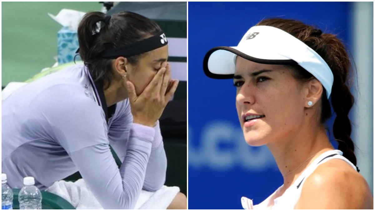 Momentul în care Sorana Cîrstea a îngenuncheat-o pe Caroline Garcia la Miami! Cum a reacționat WTA după lovitura nimicitoare a româncei: „Putere explozivă!” VIDEO