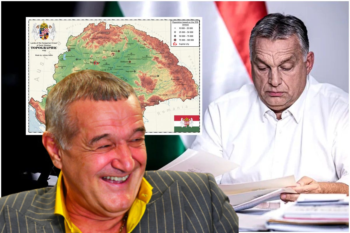Gigi Becali, reacție tranșantă despre folosirea hărții Ungariei Mari cu acordul UEFA: „Le dăm noi Transilvania înapoi?” | EXCLUSIV