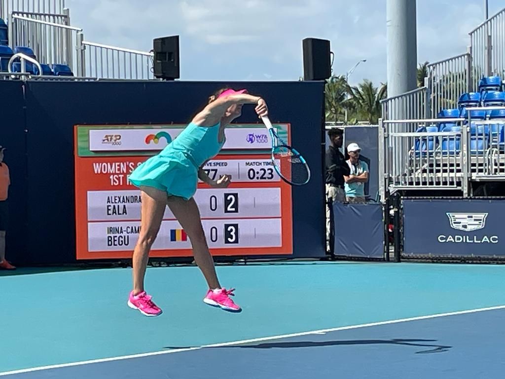 CORESPONDENȚĂ DE LA MIAMI | Irina Begu dezvăluie cum s-a impus în meciul cu Eala și e gata de duelul cu Qinwen Zheng! INTERVIU