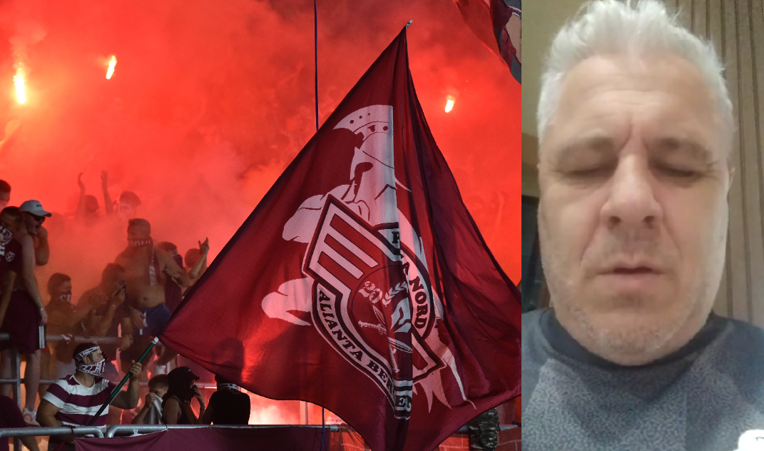 Marius Șumudică, mesaj emoționant pentru suporterii Rapidului după ce și-a anunțat retragerea din antrenorat. „O surpriză care m-a făcut să plâng!” | VIDEO