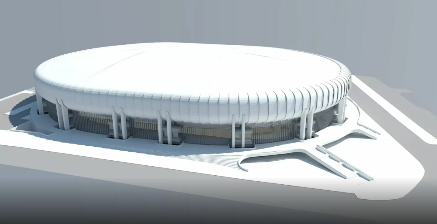 O arenă de 75 de milioane de euro va fi construită în România! Studiul de fezabilitate este gata și urmează să fie aprobat la finalul acestei luni