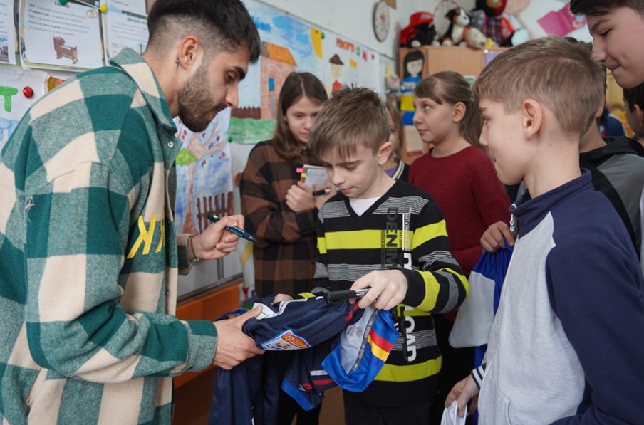 Sebastian Mailat, certat public de un elev de clasa a IV-a pentru ratarea din meciul cu Rapid