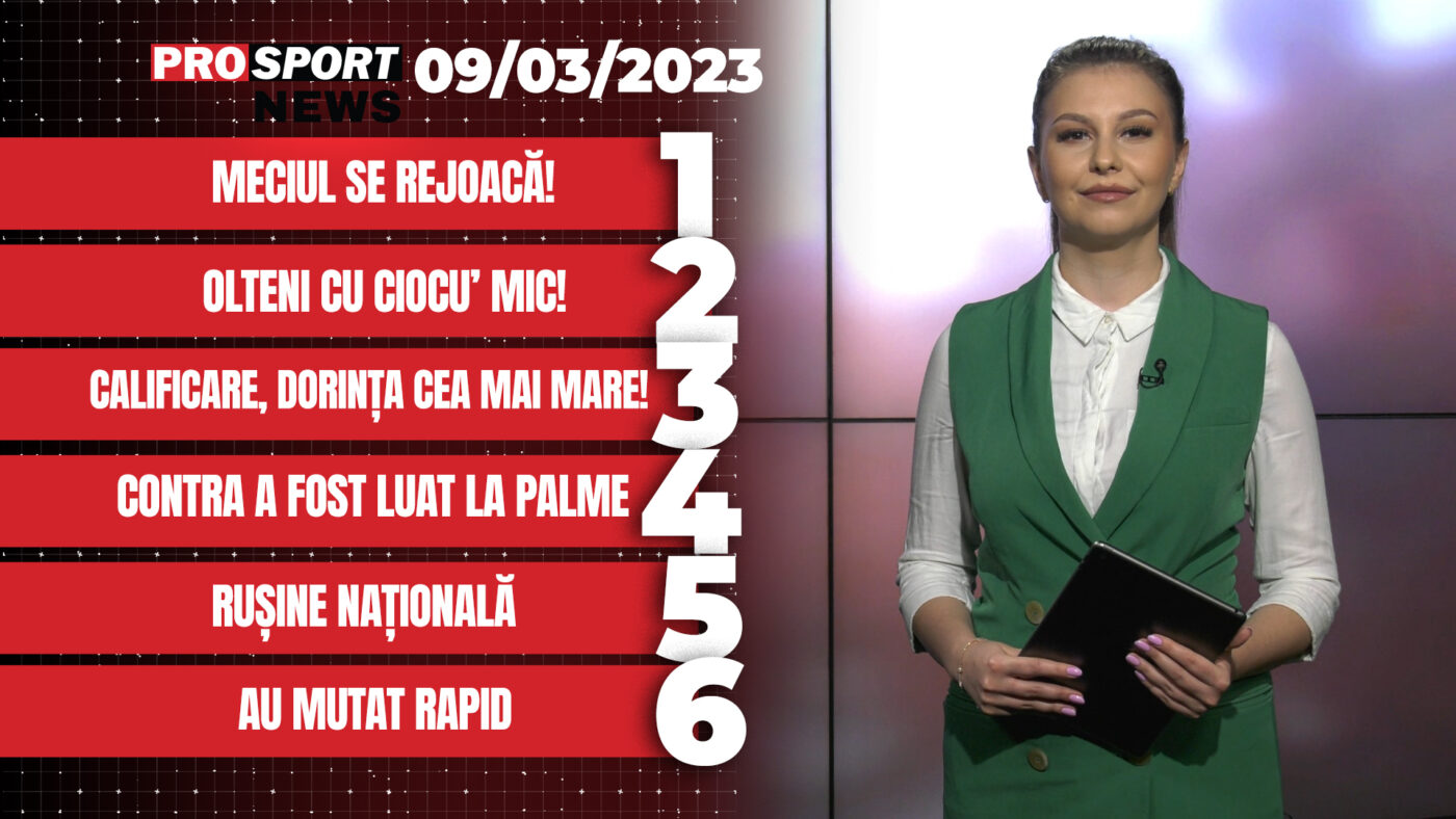 ProSport News | Meciul Sepsi – FC U Craiova se rejoacă! Toate declarațiile unei zile pline pentru fotbalul românesc! Cele mai noi știri din sport | VIDEO