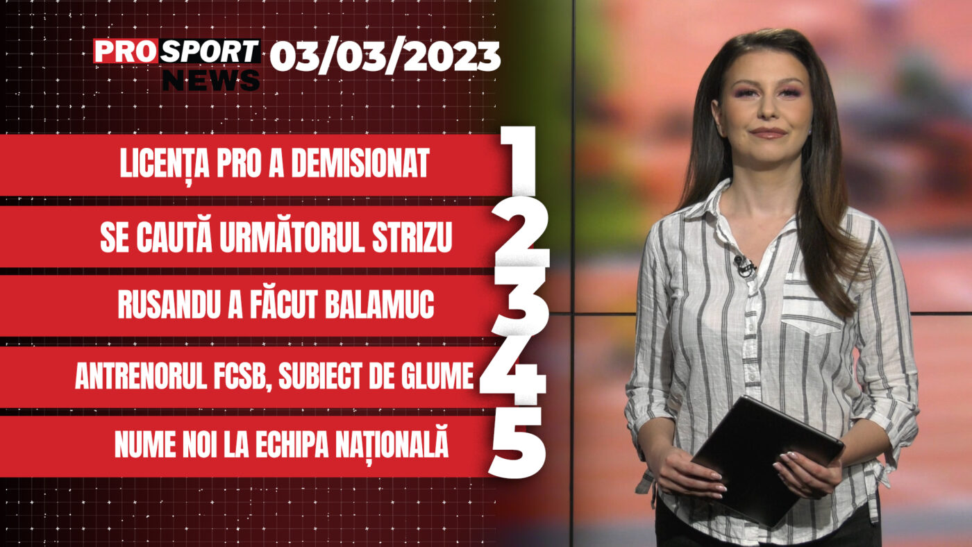 ProSport News | Se caută următorul Leo Strizu. Nume noi la echipa națională. Cele mai noi știri din sport | VIDEO